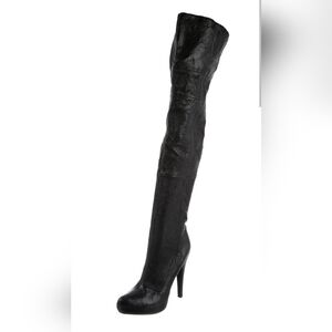 Report Signature Thigh High Boots